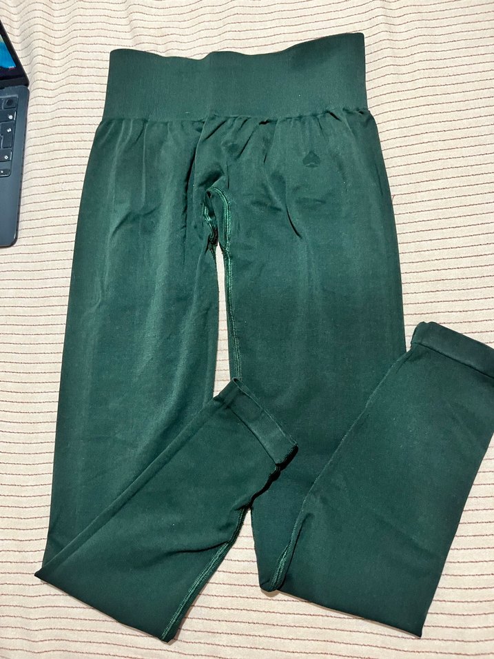 OACE Marka Yeşil Midi Kadın Tayt - Görsel 2