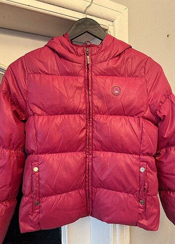 Benetton Şişme Mont Kız Çocuk