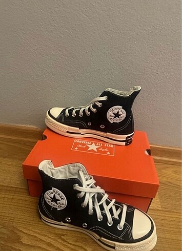 Converse Chuck 70 Plus Unisex Siyah Sneaker HIGH TOP