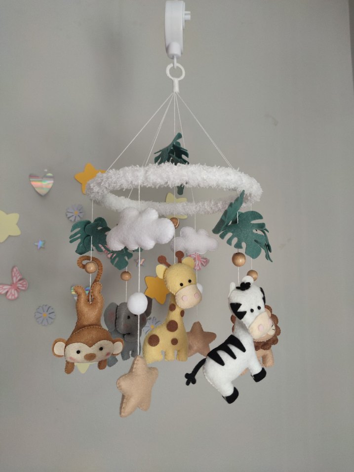 Orman Temalı Bebek Oyun Arkadaşı - Görsel 4