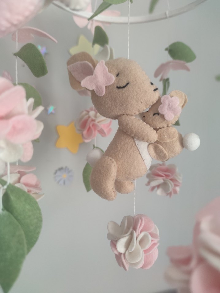 Pembe Pastel Bebek Dönencesi - Görsel 2