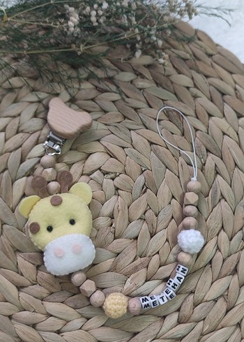 Bej Zürafa Diş Kaşıyıcısı ve Çıngırak - Görsel 3