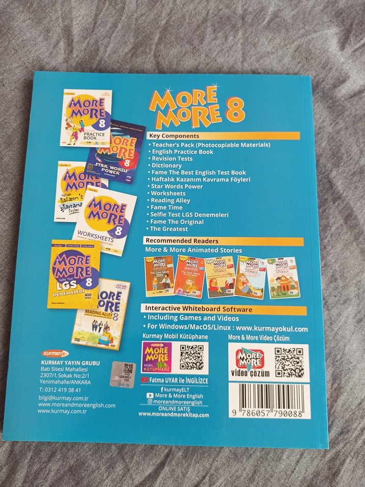 More More 8 Fame The Best İngilizce Test Kitabı - Görsel 2