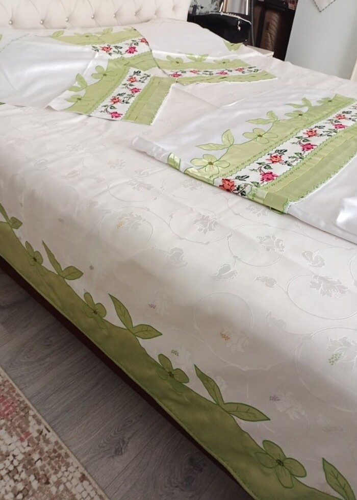 Saten nevresim takımı - Görsel 2