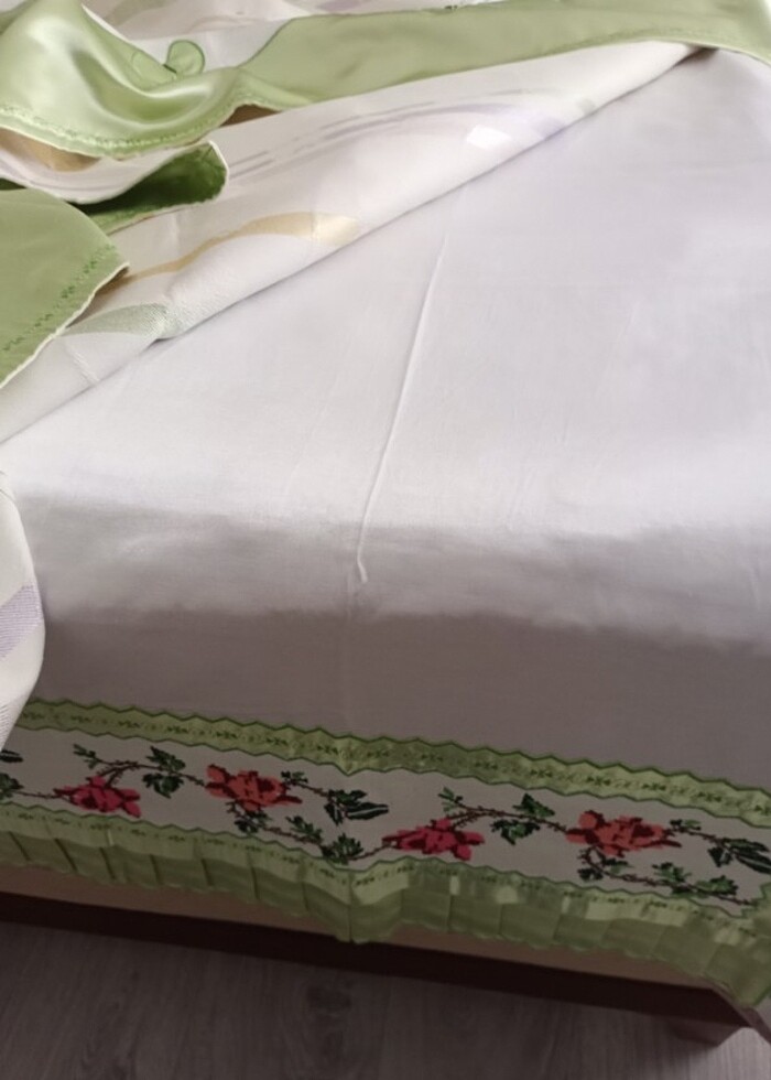 Saten nevresim takımı - Görsel 5