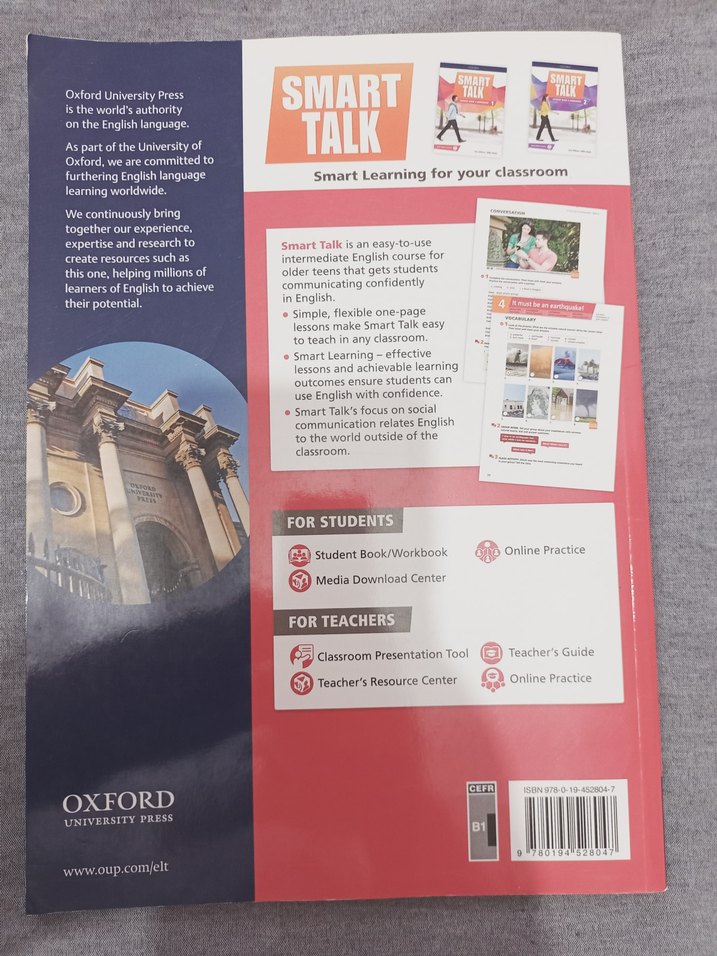 Oxford Smart Talk 1 Öğrenci Kitabı ve Çalışma Kitabı - Görsel 2