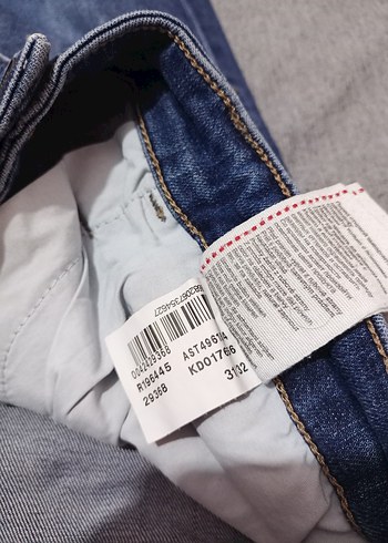 Erkek Mavi Denim Bol Kesim Jean - Görsel 3