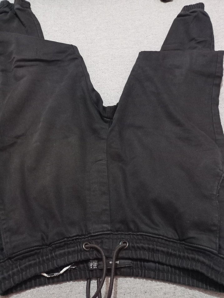 Siyah Fermuarlı Erkek Rahat Jogger - Görsel 2