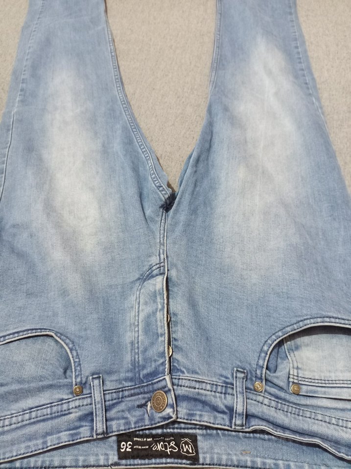 Rahat Kesim Midi Jean - Görsel 2