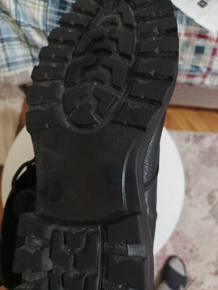 Siyah Bağcıklı Erkek Kauçuk Bot - Görsel 5