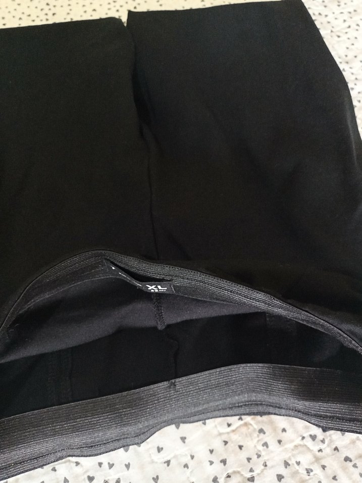 Siyah Fermuarlı Rahat Hamile Pantolonu - Görsel 5