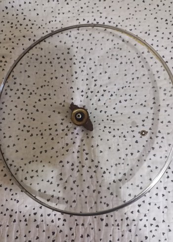 Mor Saplı Gri Tencere Cam Kapağı - Görsel 3