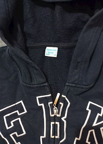 Erkek Kapüşonlu Fermuarlı Sweatshirt - Görsel 2