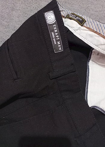 Erkek Siyah Normal Kesim Günlük Pantolon - Görsel 4