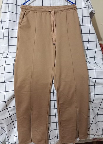 Bej Kadın Rahat Kesim Eşofman Altı - Görsel 2