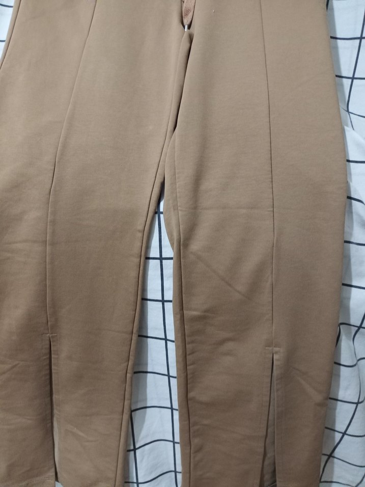 Bej Kadın Rahat Kesim Eşofman Altı - Görsel 3