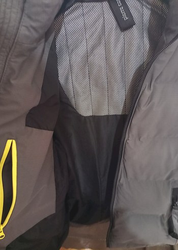 Gri Erkek Kapüşonlu Fermuarlı Mont - Görsel 7