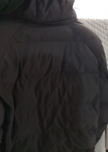 Gri Erkek Kapüşonlu Fermuarlı Mont - Görsel 8