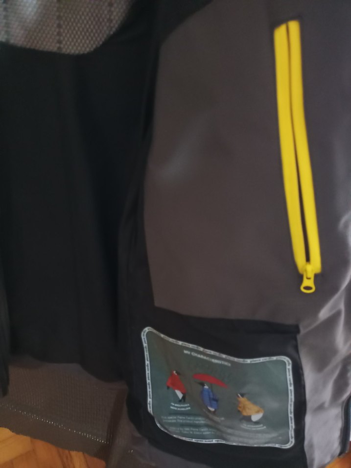 Gri Erkek Kapüşonlu Fermuarlı Mont - Görsel 4