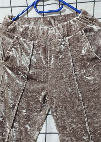 Kadın Kadife Midi Pantolon - Görsel 2