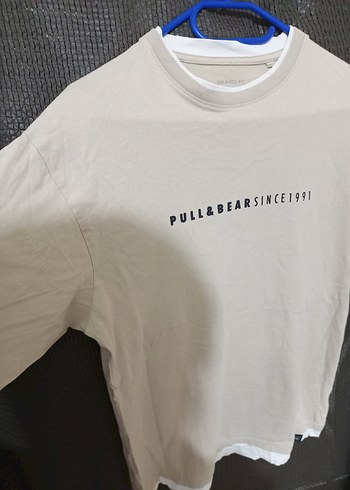 Bej Baskılı Erkek Tişört - Görsel 3