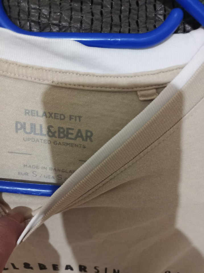 Bej Baskılı Erkek Tişört - Görsel 2