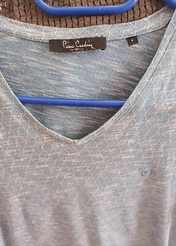 V Yaka Kısa Kollu Erkek Tişört - Görsel 2