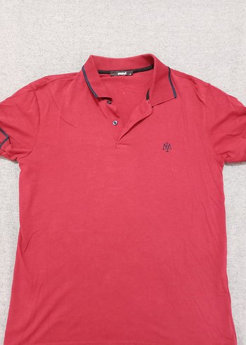 Düğmeli  Erkek Polo Yaka Tişört - Görsel 2