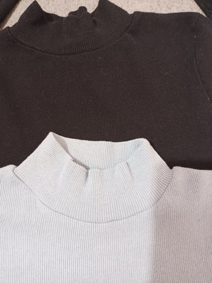 Kadıni Yarım Balıkçı Yaka İnce Kazak - Görsel 5