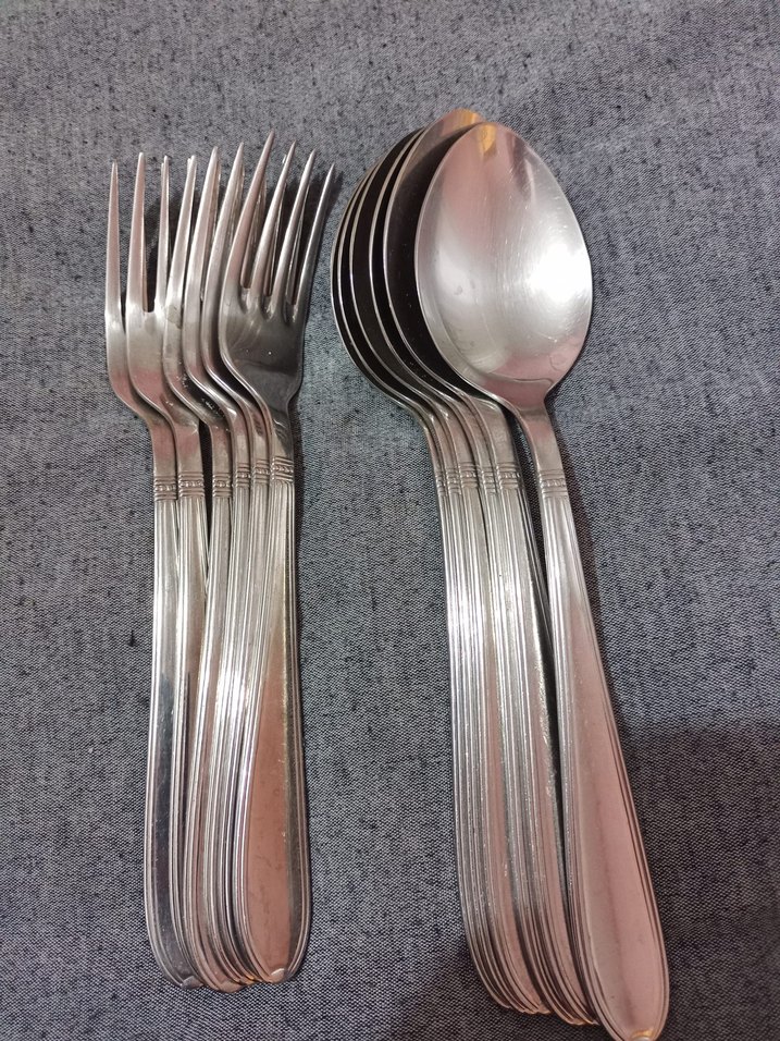 hisar Çelik Çatal ve Kaşık 12 li - Görsel 3