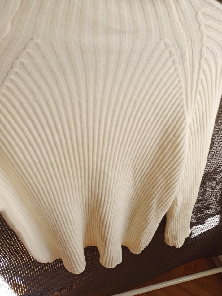 Kadın Boğazlı Triko Kazak - Görsel 2