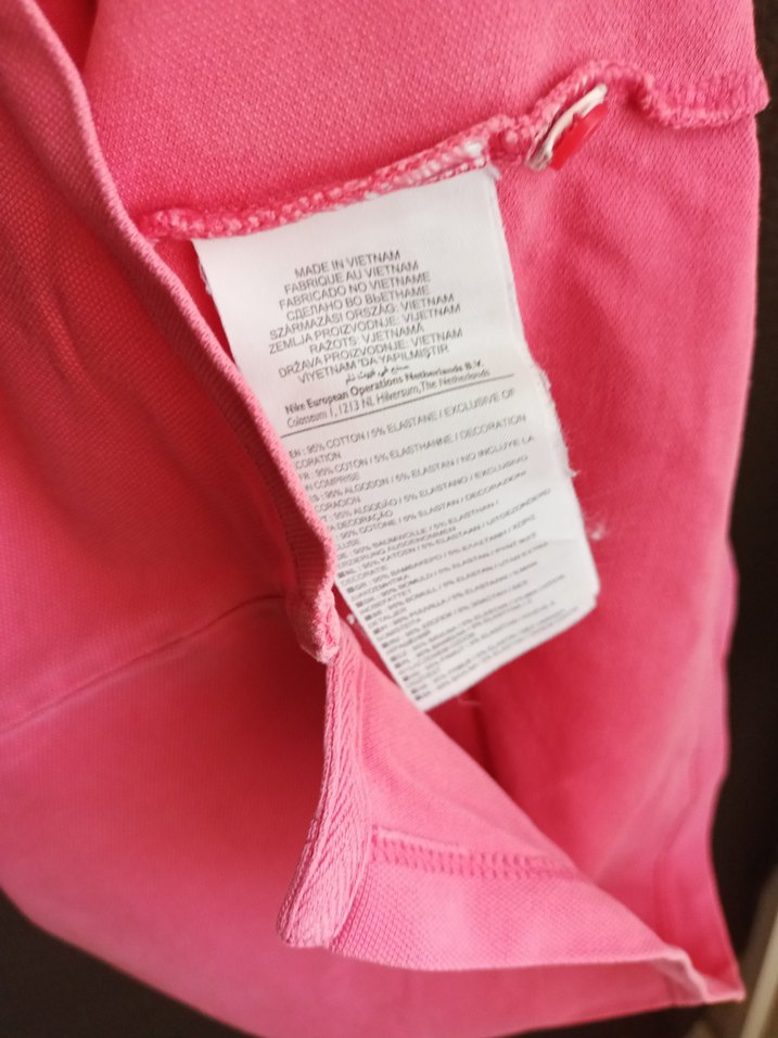 Kadın Pembe Polo Yaka Kısa Kollu Tişört - Görsel 3