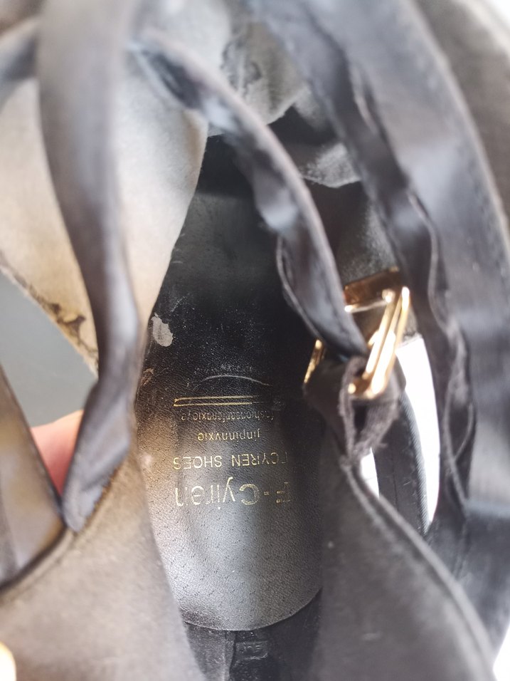 i Deri Platform Topuklu Kadın Abiye Ayakkabı - Görsel 4