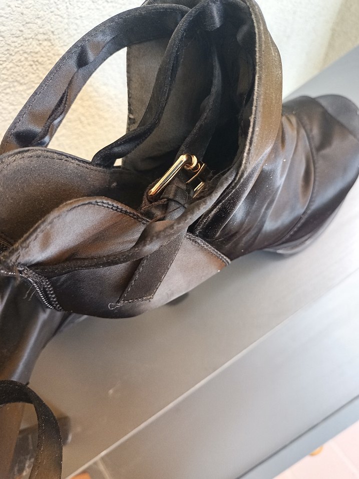 i Deri Platform Topuklu Kadın Abiye Ayakkabı - Görsel 5