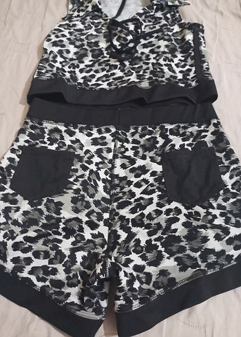 Under Armour Gri Desenli Kadın Spor Takımı - Görsel 2