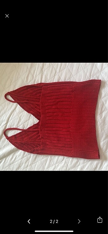Örgü büstiyer - Görsel 2