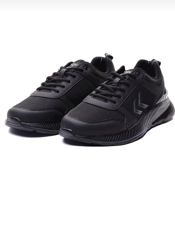 Siyah Bağcıklı Kadın Spor Ayakkabı - Görsel 2