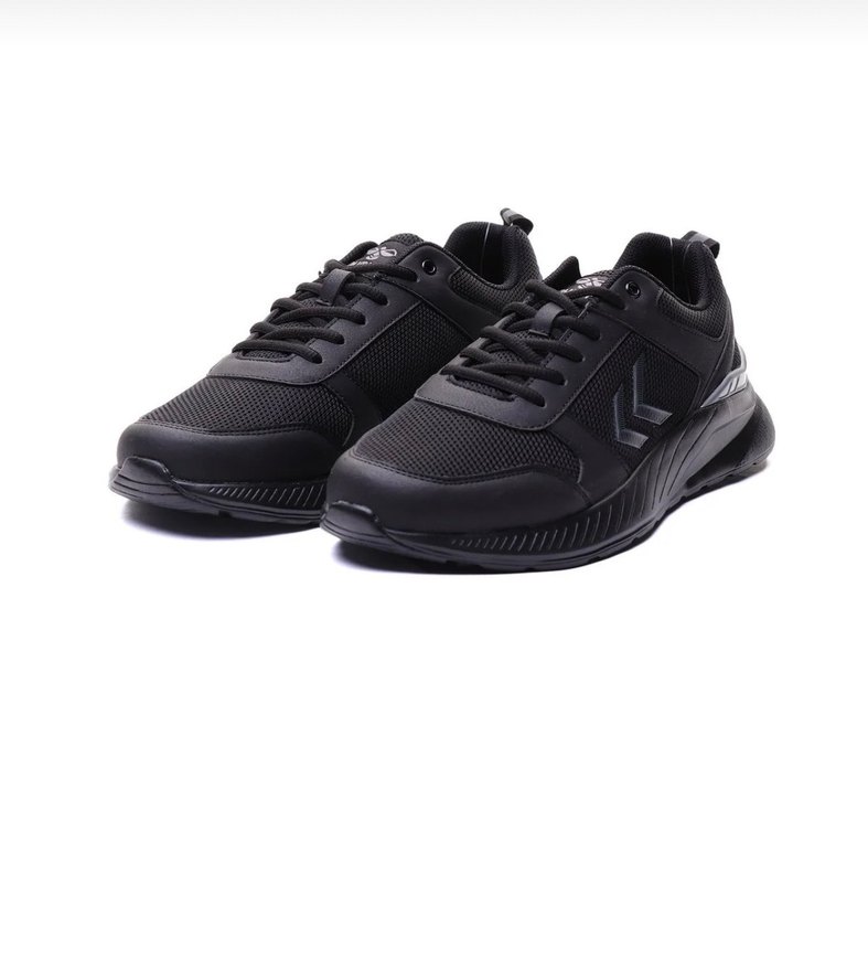 Siyah Bağcıklı Kadın Spor Ayakkabı - Görsel 2