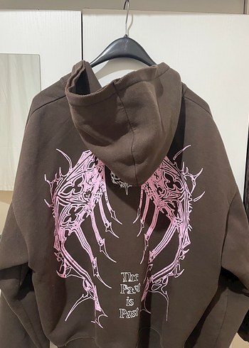 bershka baskılı sweatshirt - Görsel 2