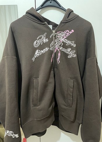 bershka baskılı sweatshirt - Görsel 3