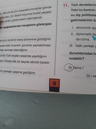 Beden Renk tyt tarih soru bankası