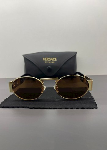 Beden Versace Klasik Altın Renkli Kadın Güneş Gözlüğü