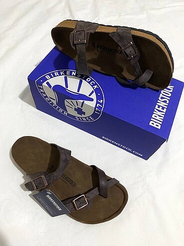 36 Beden kahverengi Renk #Kadın #Birkenstock #Terlik