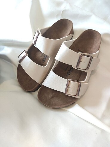 38 Beden camel Renk #Kadın #Birkenstock #Bej #Terlik