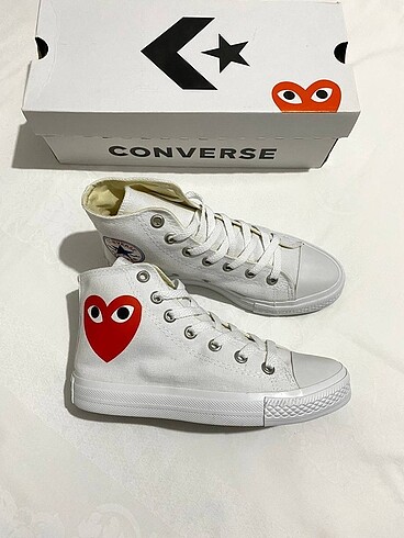 40 Beden beyaz Renk CONVERSE Spor Ayakkabı
