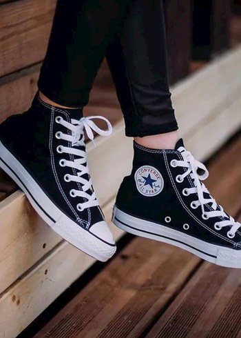 40 Beden Converse Siyah Kadın Günlük Sneakers