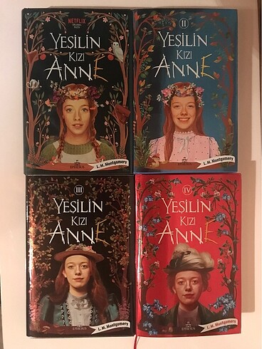 Kitap - Yeşilin Kızı Anne 4 Kitap (ÖĞRENCİ ARKADAŞLAR TEKLİF GÖN