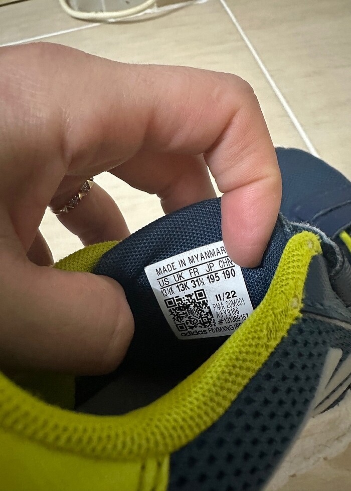 Adidas çocuk spor ayakkabı - Görsel 3