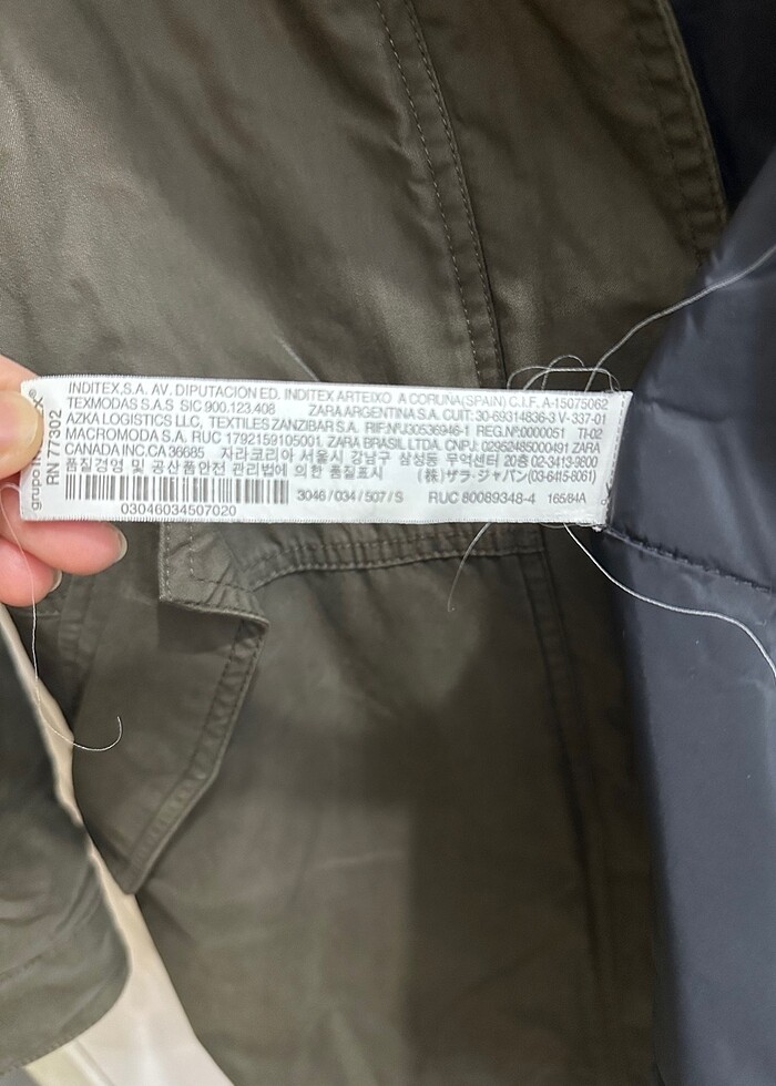 Zara mont trenç - Görsel 5