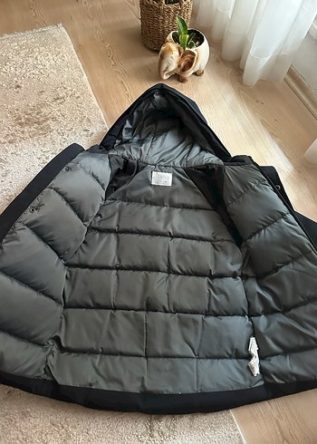 Zara kuş tüyü su geçirmez çocuk montu - Görsel 3
